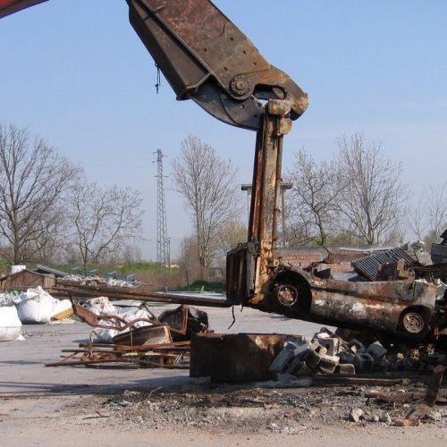 Pulizia degli ultimi detriti